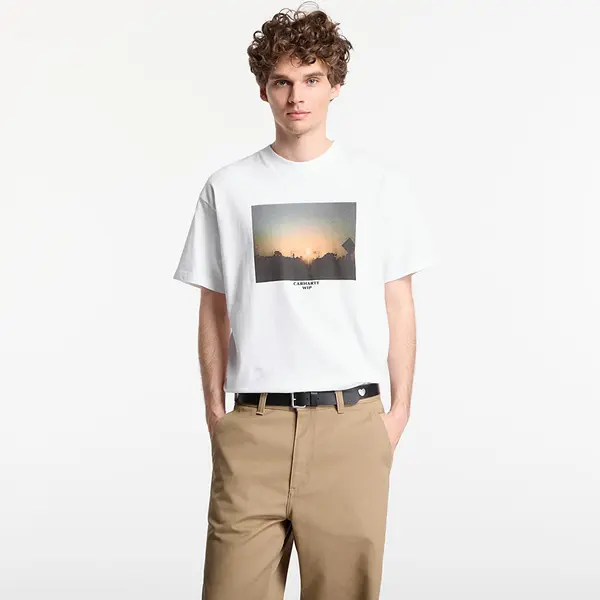 Carhartt WIP Majica Carhartt WIP S/S Warm Views T-Shirt UNISEX White XL
