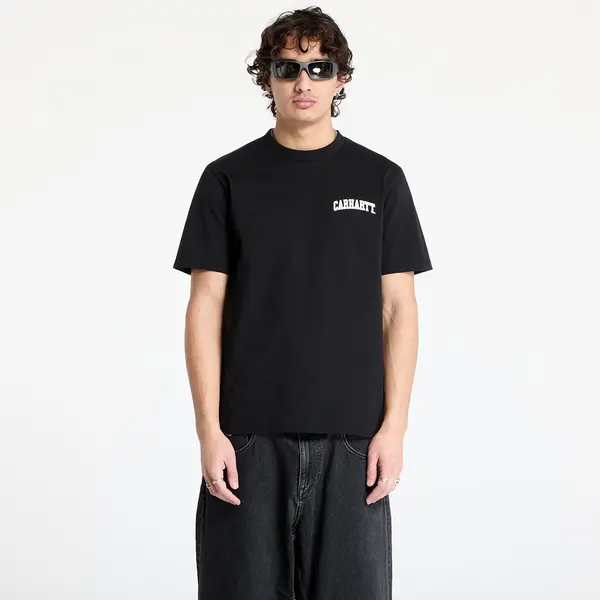 Carhartt WIP Majica Carhartt WIP University Script Short Sleeve T-Shirt UNISEX Black/ White S