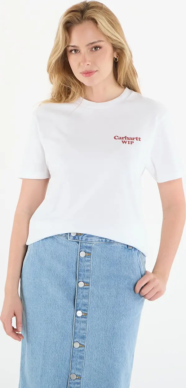 Carhartt WIP Majica Carhartt WIP W' S/S Spoiled T-Shirt White L
