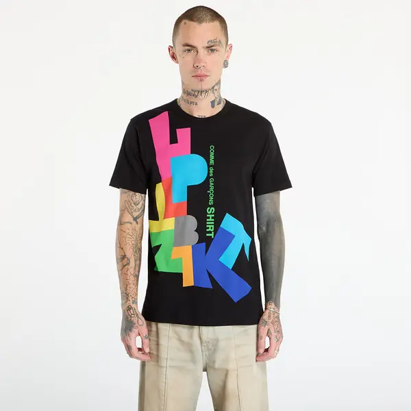 Comme des Garçons SHIRT Majica Comme des Garçons SHIRT T-Shirt With Graphic Print Black S
