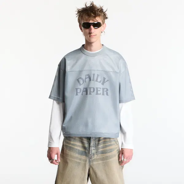 Daily Paper Majica Daily Paper Boxy Mesh T-Shirt Dawn Blue M