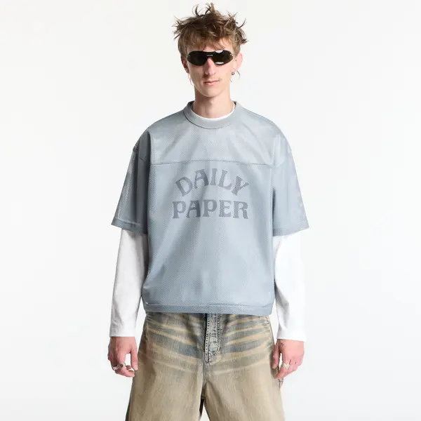 Daily Paper Majica Daily Paper Boxy Mesh T-Shirt Dawn Blue S