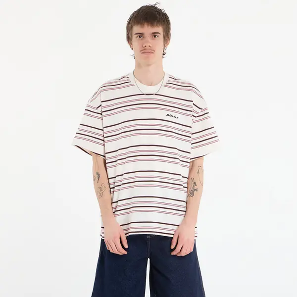 Dickies Majica Dickies East Liberty Stripe Ss Tee Egret XL