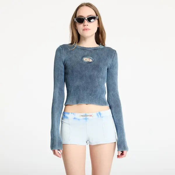 DIESEL Majica Diesel M-Anchor-A Knitwear Blue L