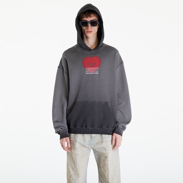 Diesel Majica Diesel S-Boxt-N10 Hoodie UNISEX Grey L