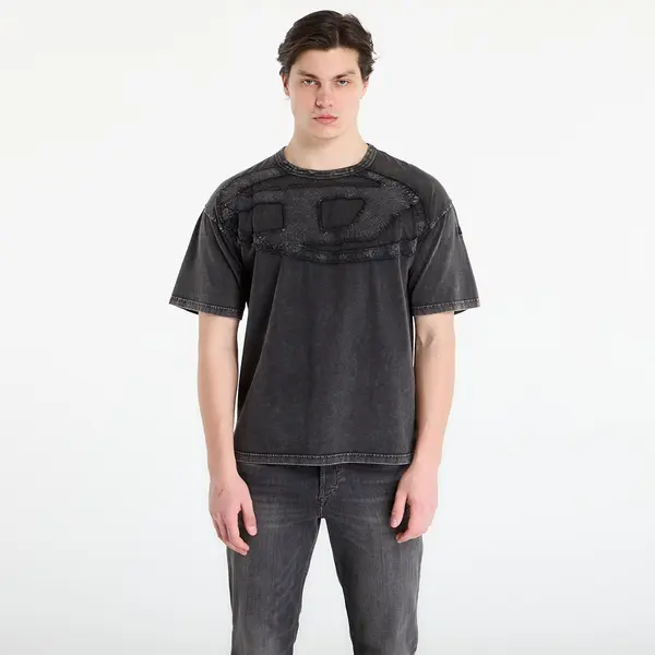 DIESEL Majica DIESEL T-Boxt-Den T-Shirt Black/ Violet M