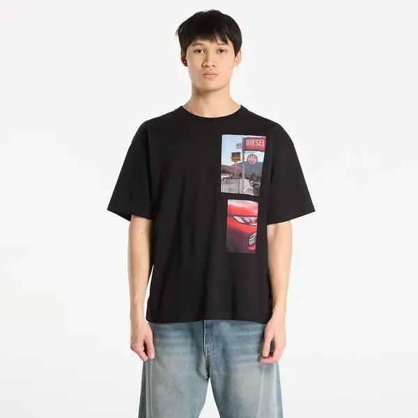 Diesel Majica DIESEL T-Boxt-T3 T-Shirt Black S
