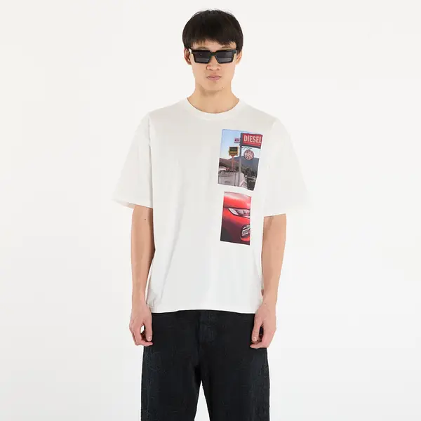 DIESEL Majica DIESEL T-Boxt-T3 T-Shirt Off White M