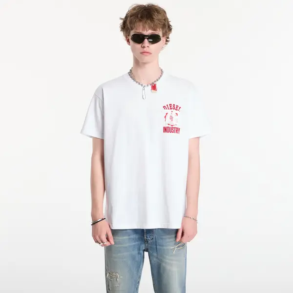 DIESEL Majica Diesel T-Norm-V14 T-Shirt White L