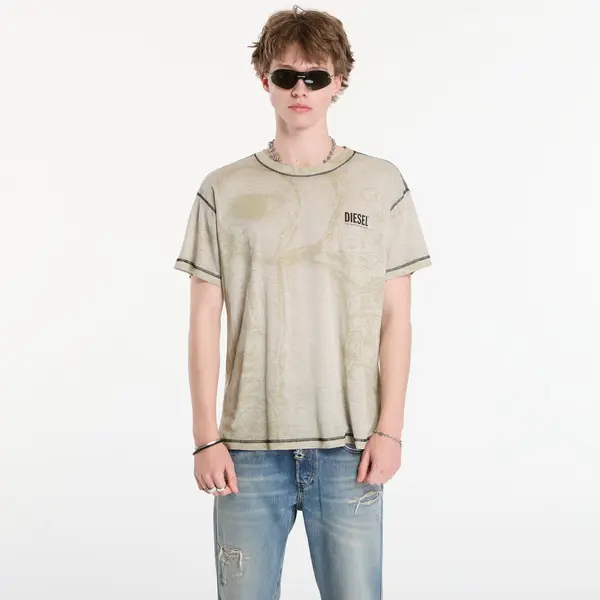 DIESEL Majica Diesel T-Norm-V15 T-Shirt Light Grey XXL