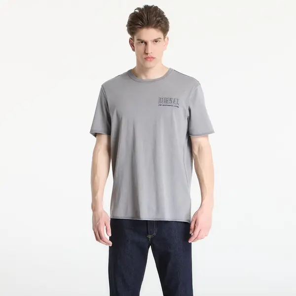 DIESEL Majica Diesel T-Rawjust-V1 T-Shirt Steeple Gray S