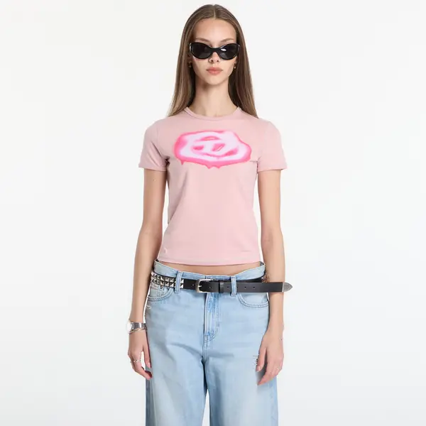 Diesel Majica Diesel T-Uncuties-Long-S3 T-Shirt Pale Mauve M