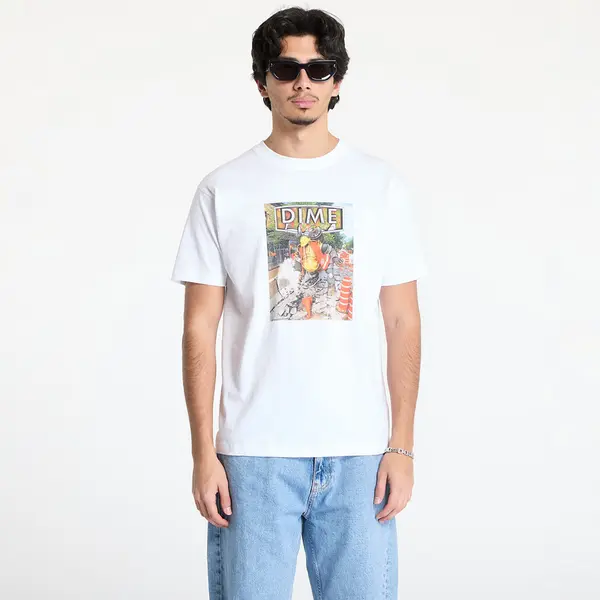 DIME Majica DIME Pothole T-Shirt UNISEX White S