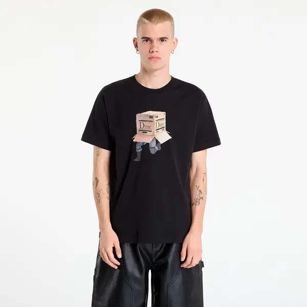 DIME Majica DIME Solid T-Shirt UNISEX Black L