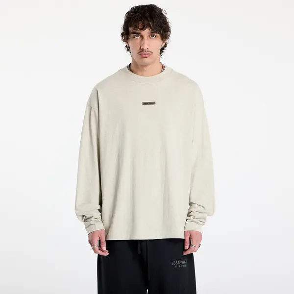 Fear of God Essentials Majica Fear of God Essentials Classic Long Sleeve Tee Heather Stone L
