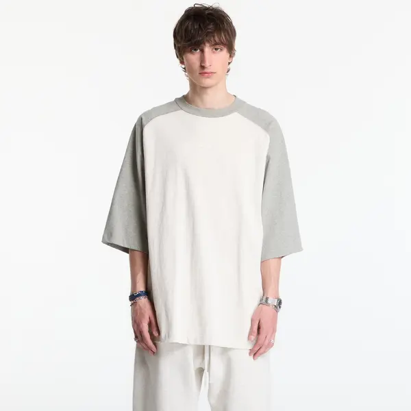 Fear of God Essentials Majica Fear of God Essentials Signature Baseball Tee Oatmeal Heather/ Concrete Heather XL