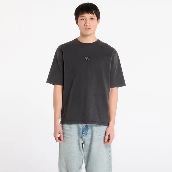 Filling Pieces Majica Filling Pieces T-Shirt Boxy Embroidered Vintage Black XL