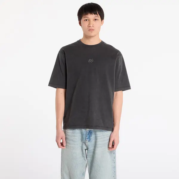 Filling Pieces Majica Filling Pieces T-Shirt Boxy Embroidered Vintage Black XL