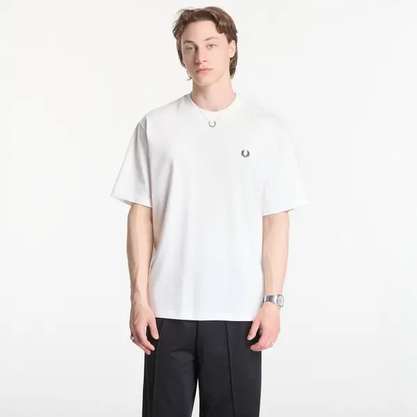 FRED PERRY Majica Fred Perry Back Print Fred Perry T-Shirt White L