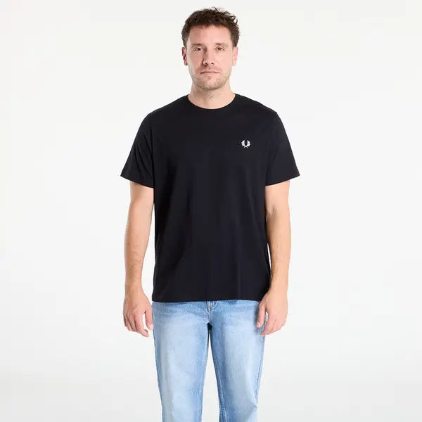 FRED PERRY Majica FRED PERRY Crew Neck T-Shirt Black S