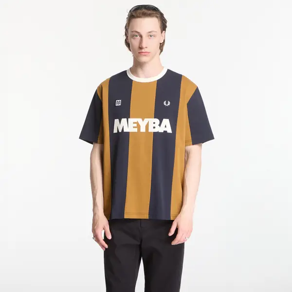 FRED PERRY Majica Fred Perry Meyba Cut And Sew T-Shirt Dark Caramel L