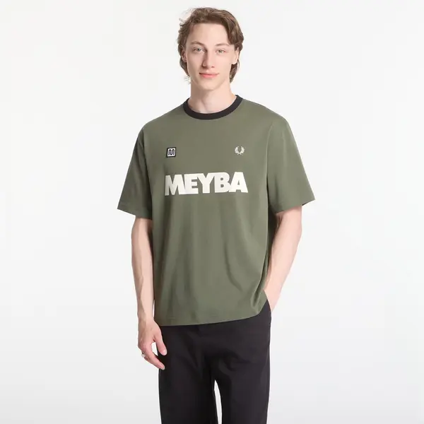 FRED PERRY Majica Fred Perry Meyba Ringer T-Shirt Green M