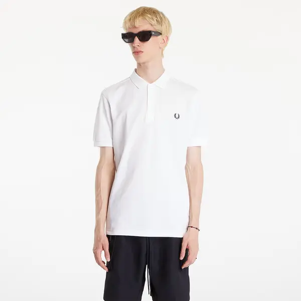 FRED PERRY Majica FRED PERRY Plain Polo Short Sleeve Tee White S