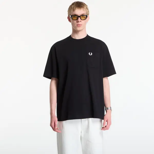 FRED PERRY Majica Fred Perry Pocket Detail T-Shirt Black L