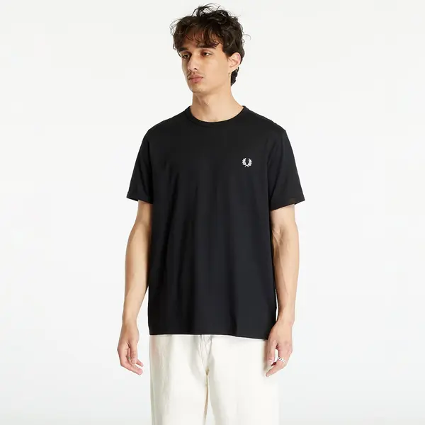 FRED PERRY Majica FRED PERRY Ringer Tee Black M