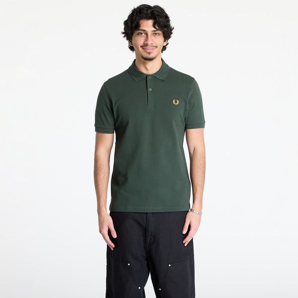 FRED PERRY Majica FRED PERRY The Shirt Court Green / Honeycomb L