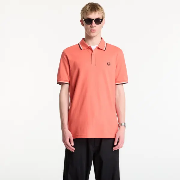 FRED PERRY Majica Fred Perry Twin Tipped Fred Perry Shirt Pink M