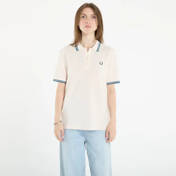 FRED PERRY Majica FRED PERRY Twin Tipped Fred Perry Shirt Silky Peach/ Dark Petrol 8