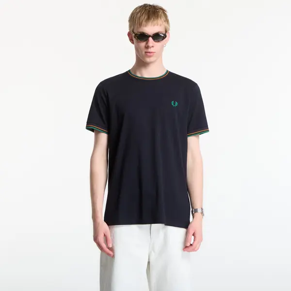 FRED PERRY Majica Fred Perry Twin Tipped T-Shirt Navy M