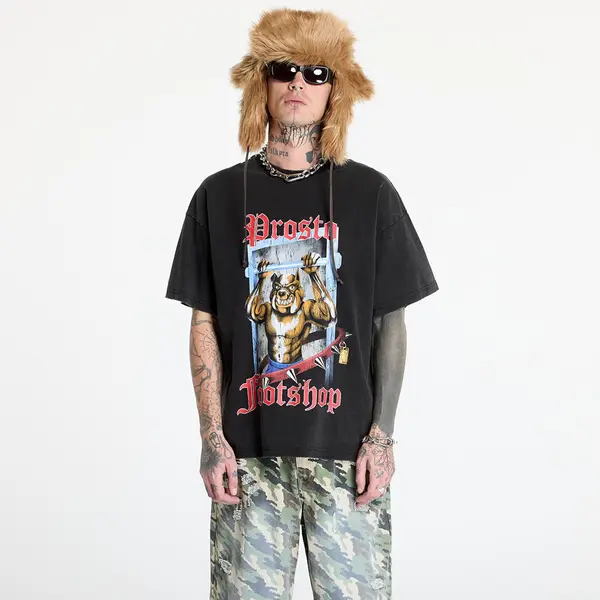 FTSHP Majica FTSHP x PROSTO T-Shirt UNISEX Black Bulldog M