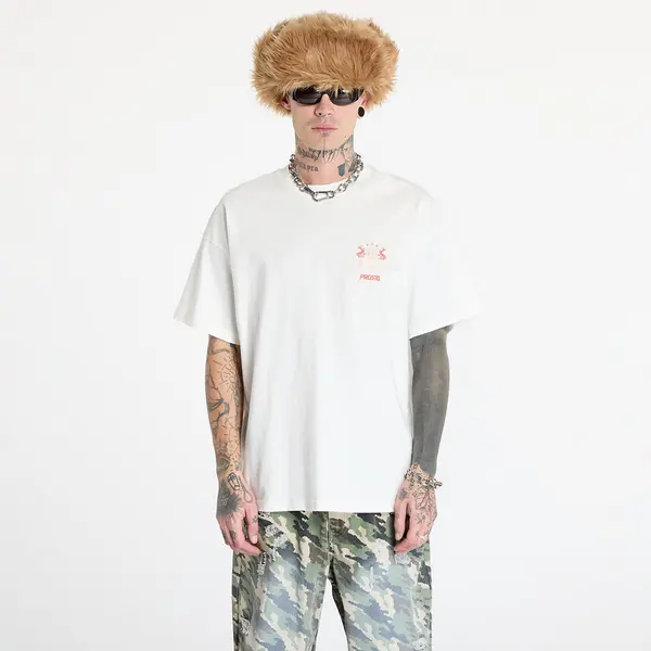FTSHP Majica FTSHP x PROSTO T-Shirt UNISEX Off - White Crest XXL