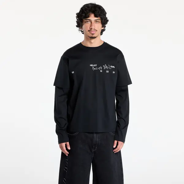 HELIOT EMIL Majica HELIOT EMIL Fulgens Longsleeve Black M