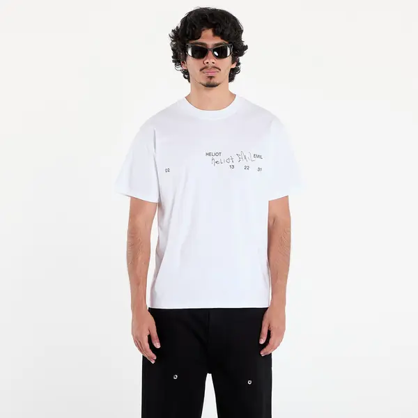 HELIOT EMIL Majica HELIOT EMIL Fulgens T-Shirt White XXL