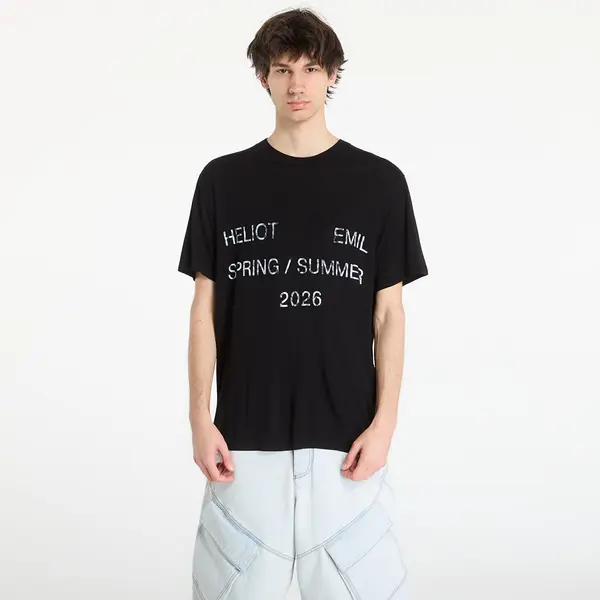 HELIOT EMIL Majica HELIOT EMIL Overo Ss T-Shirt Black 54