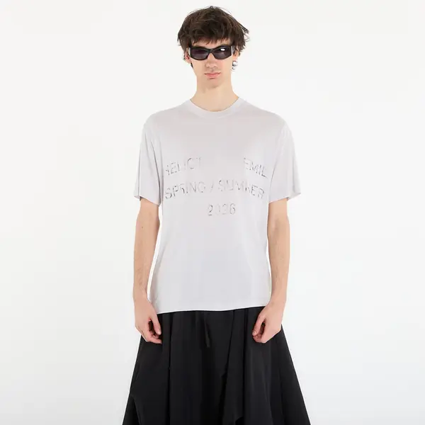 HELIOT EMIL Majica HELIOT EMIL Overo Ss T-Shirt Light Grey 46