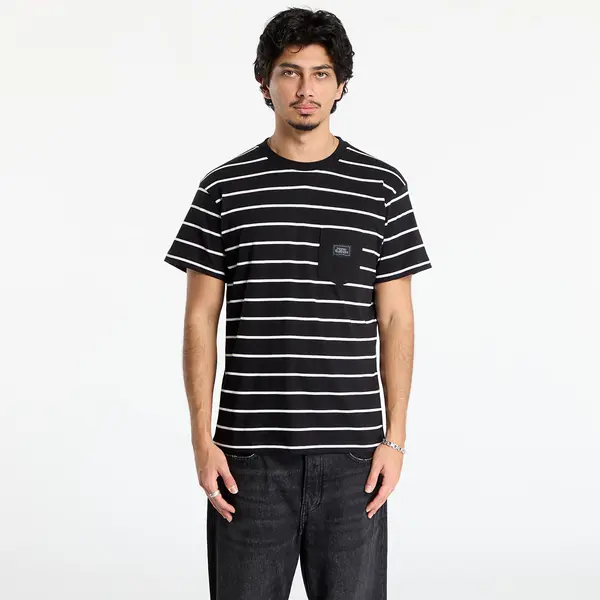 Horsefeathers Majica Horsefeathers Alpha T-Shirt Black Stripes S