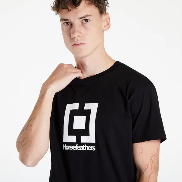 Horsefeathers Majica Horsefeathers Base T-Shirt Black M