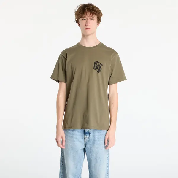 Horsefeathers Majica Horsefeathers Blocks T-Shirt Burnt Olive M
