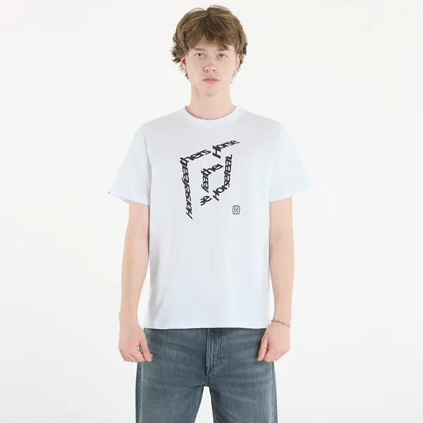 Horsefeathers Majica Horsefeathers Cube T-Shirt White XXL