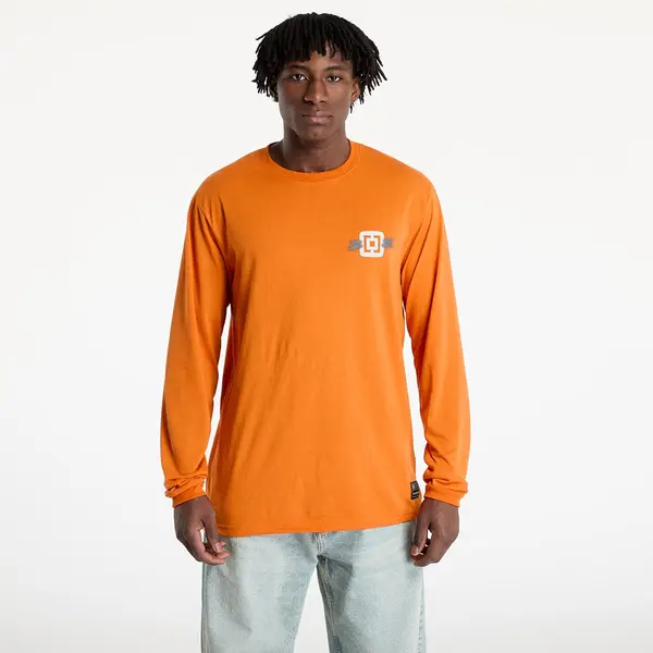 Horsefeathers Majica Horsefeathers Fury Long Sleeve Bike Jersey Burnt Orange M