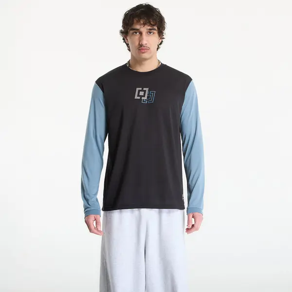 Horsefeathers Majica Horsefeathers Fury Ls Bike Jersey Black/ Citadel L