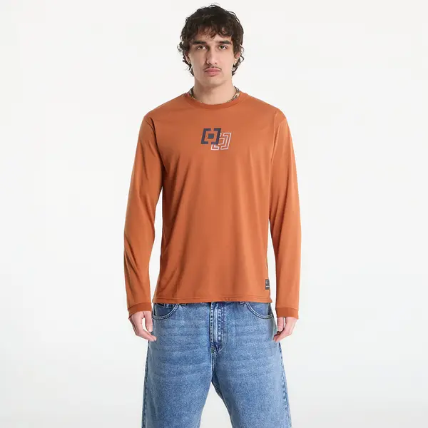 Horsefeathers Majica Horsefeathers Fury Ls Bike Jersey Rust L