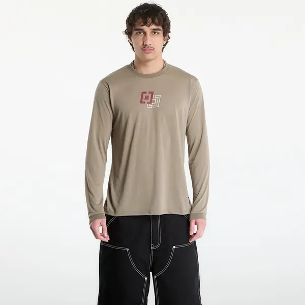 Horsefeathers Majica Horsefeathers Fury Ls Bike Jersey Taupe L