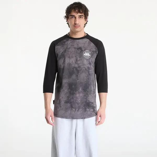 Horsefeathers Majica Horsefeathers Global Raglan T-Shirt Black/ Tie Dye L