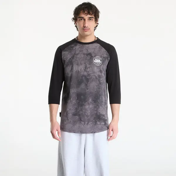 Horsefeathers Majica Horsefeathers Global Raglan T-Shirt Black/ Tie Dye M