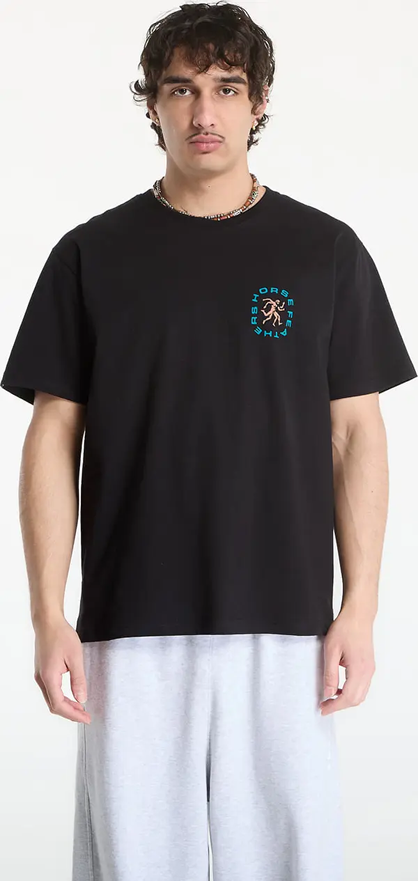 Horsefeathers Majica Horsefeathers Instinct T-Shirt Black L